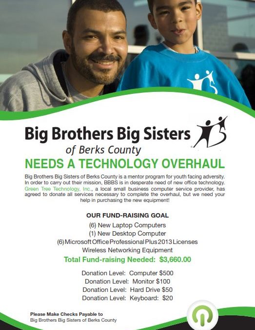 Help Big Brothers Big Sisters of Berks County